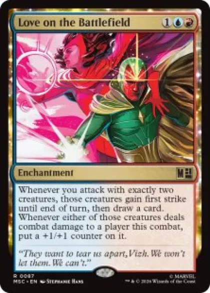 Love on the Battlefield (surge foil) - Marvel Super Heroes Commander