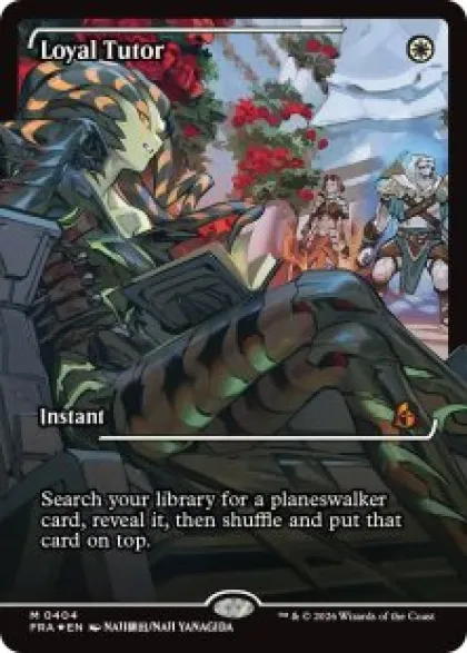 Loyal Tutor (#404) (foil) (showcase) - Reality Fracture Varianten