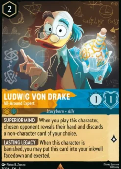 Ludwig Von Drake, All-Around Expert (foil) - Reign of Jafar