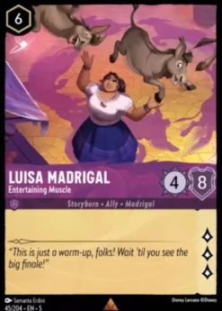 Luisa Madrigal, Entertaining Muscle (foil) - Shimmering Skies