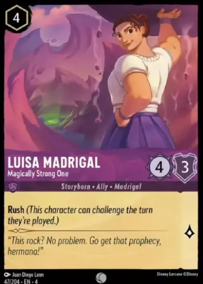Luisa Madrigal, Magically Strong One (foil) - Ursula's Return