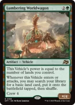 Lumbering Worldwagon (foil) - Aetherdrift