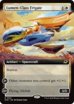 Lumen-Class Frigate (foil) (extended art) - Edge of Eternities Varianten