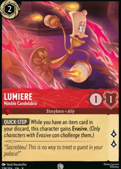 Lumiere, Nimble Candelabra - Reign of Jafar