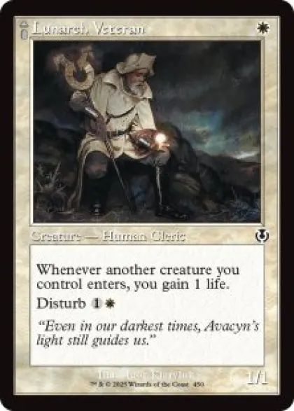 Lunarch Veteran (foil) (showcase) - Innistrad Remastered Varianten