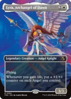 Lyra, Archangel of Dawn (foil) (borderless) - Reality Fracture Varianten