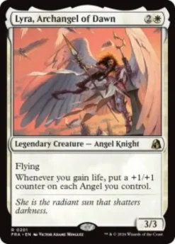 Lyra, Archangel of Dawn (foil) - Reality Fracture