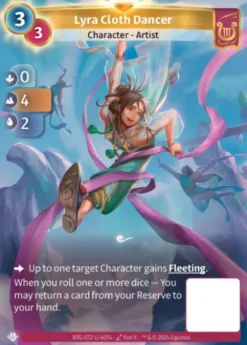 Lyra Cloth Dancer (U-6074) - Altered Non-Kickstarter Uniques