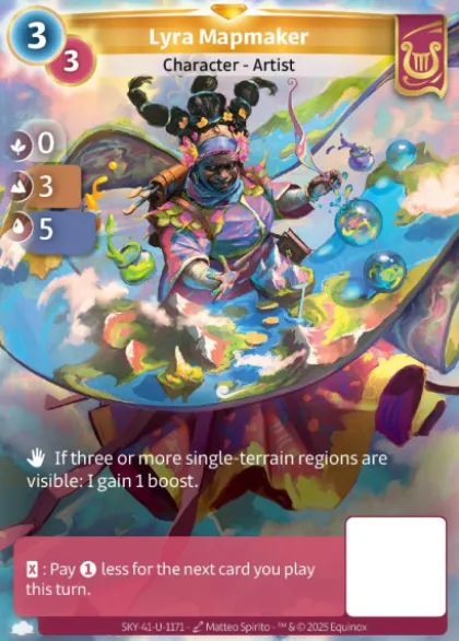 Lyra Mapmaker (U-1171) - skybound unique