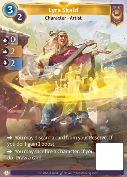 Lyra Skald (U-4683) - Altered Non-Kickstarter Uniques
