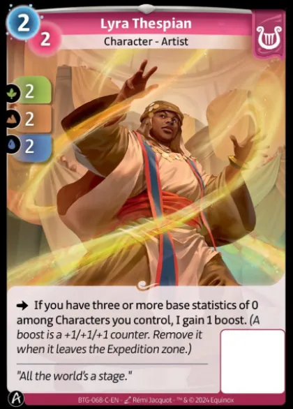 Lyra Thespian (C) - Altered Kickstarter