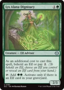Lys Alana Dignitary (foil) - Lorwyn Eclipsed