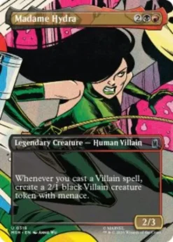 Madame Hydra (foil) (borderless) - Marvel Super Heroes Varianten