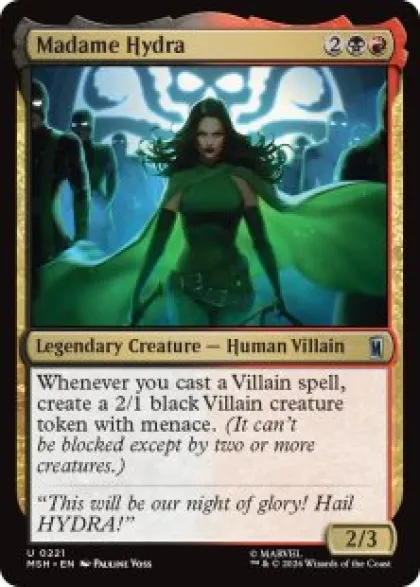 Madame Hydra (foil) - Marvel Super Heroes