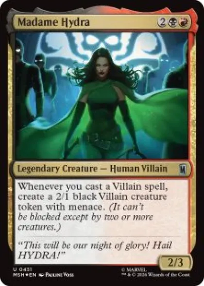 Madame Hydra (#451) (surge foil) - Marvel Super Heroes
