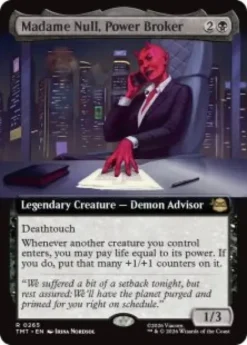 Madame Null, Power Broker (extended art) - Teenage Mutant Ninja Turtles Varianten