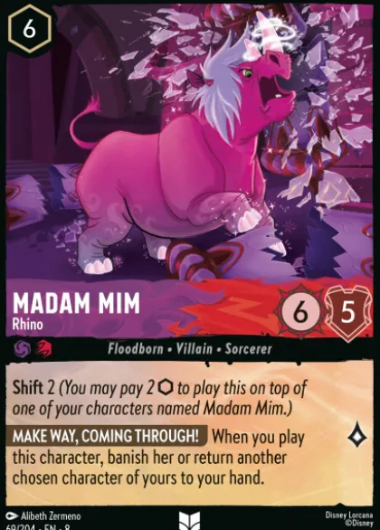 Madam Mim, Rhino - Reign of Jafar