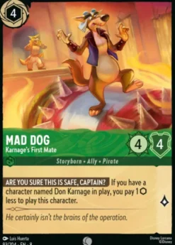 Mad Dog, Karnage's First Mate - Reign of Jafar