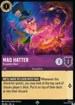 Mad Hatter, Eccentric Host - Azurite Sea