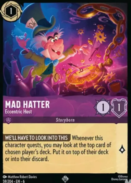 Mad Hatter, Eccentric Host - Azurite Sea