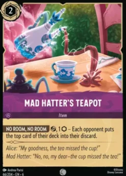 Mad Hatter's Teapot - Azurite Sea