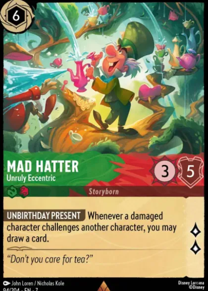 Mad Hatter, Unruly Eccentric (foil) - Archazia's island