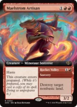 Maelstrom Artisan (foil) (extended art) - Secrets of Strixhaven Varianten