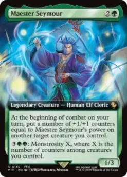 Maester Seymour (foil) (extended art) - Final Fantasy Commander Varianten