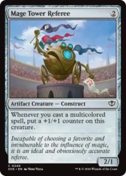 Mage Tower Referee (foil) - Secrets of Strixhaven