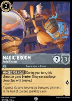 Magic Broom, Aerial Cleaner (foil) - Ursula's Return