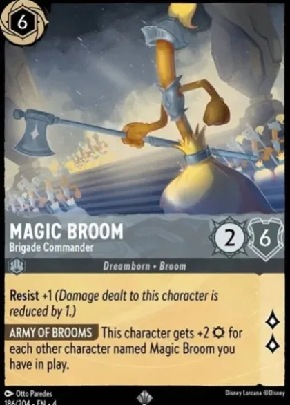 Magic Broom, Brigade Commander (foil) - Ursula's Return