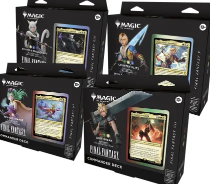 Magic: The Gathering - Final Fantasy Commander Deck (set van 4)