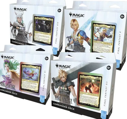 Magic: The Gathering - Final Fantasy Collector's Edition Commander Deck (set van 4)