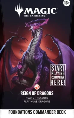 Magic: The Gathering - Foundations Commander Deck: Reign of Dragons
