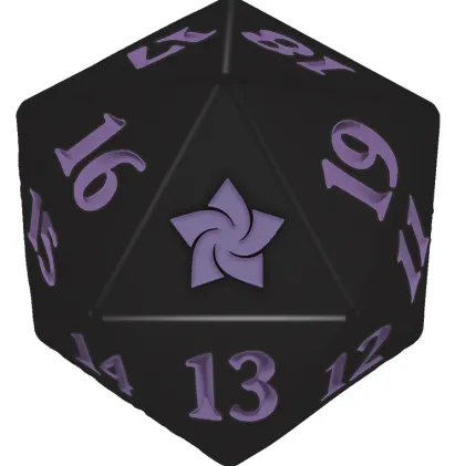 Magic: The Gathering - Foundations Spindown Die D20