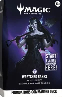 Magic: The Gathering - Foundations Commander Deck: Wretched Ranks