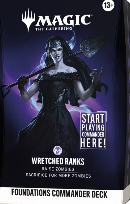 Magic: The Gathering - Foundations Commander Deck: Wretched Ranks