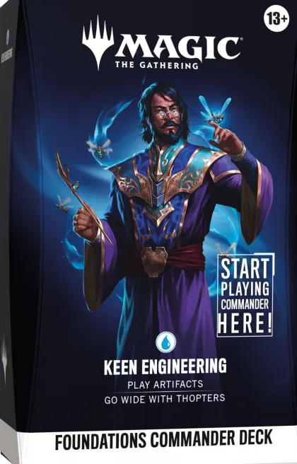 Magic: The Gathering - Foundations Commander Deck: Keen Engineering