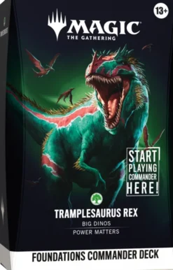 Magic: The Gathering - Foundations Commander Deck: Tramplesaurus Rex