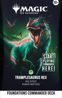 Magic: The Gathering - Foundations Commander Deck: Tramplesaurus Rex