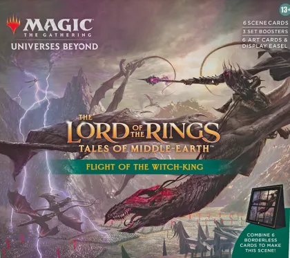 Magic: The Gathering - Lord of the Rings: Tales of Middle-earth Scene Box: Flight of the Witch-King (incl. 3 set boosters)