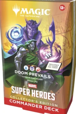 Magic: The Gathering - Marvel Super Heroes Collector's Edition Commander Deck (set van 4)