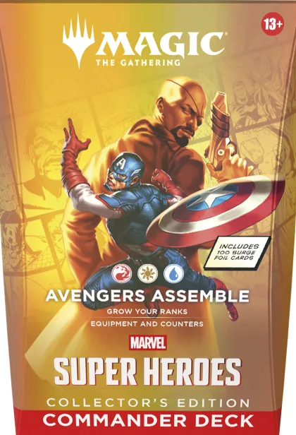 Magic: The Gathering - Marvel Super Heroes Collector's Edition Commander Deck: Avengers Assemble