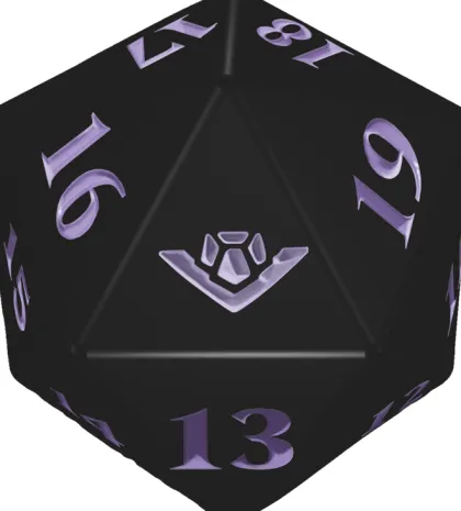 Magic: The Gathering - Outlaws of Thunder Junction Spindown Die D20
