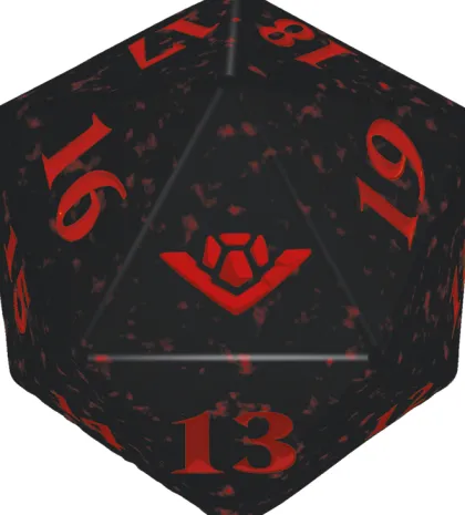 Magic: The Gathering - Outlaws of Thunder Junction Spindown Die D20
