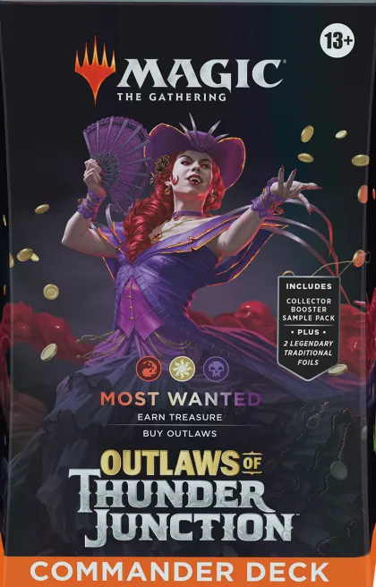 Magic: The Gathering - Outlaws of Thunder Junction Commander Deck: Most Wanted