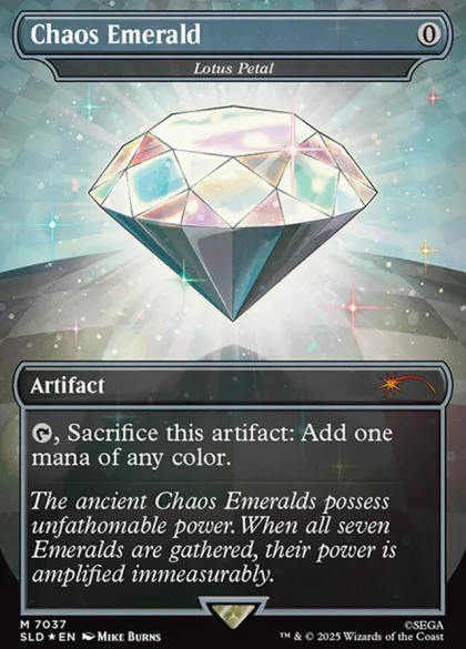 Magic: The Gathering - Secret Lair Drop Series: Secret Lair x Sonic: Chasing Adventure (foil)