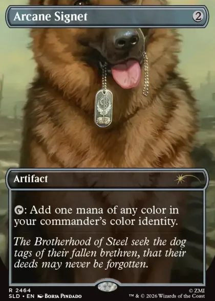 Magic: The Gathering - Secret Lair Drop Series: Secret Lair x Fallout: Greet The Dog