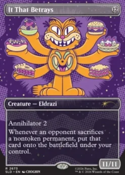 Magic: The Gathering - Secret Lair Drop Series: Cats are the Best: Secret Lair x Garfield: Our Only Thought is to Entertain You