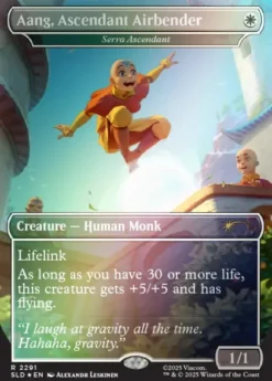 Magic: The Gathering - Secret Lair Drop Series: Secret Lair x Avatar The Last Airbender: A Lot to Learn (foil)